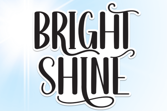 Bright Shine: A Handwritten Font for Scroll-Stopping Digital Campaigns