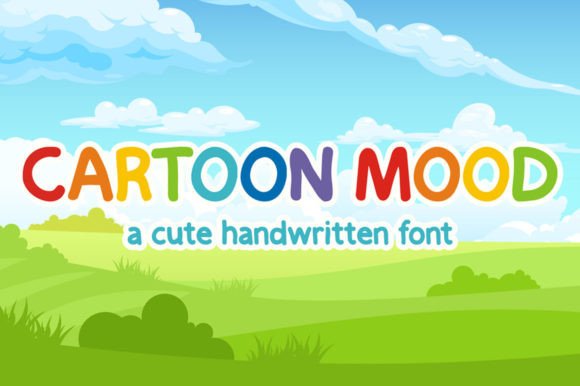 Cartoon Mood: A Playful Handwritten Font for Modern Web Design