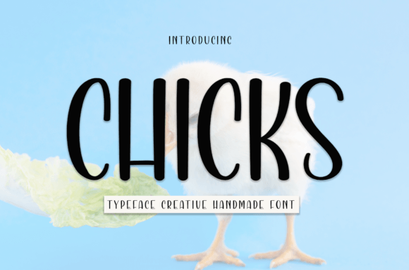 Chicks Font: A Sweet Handwritten Typeface for Web Design Projects