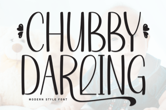 Chubby Darling: A Sweet & Friendly Handwritten Font for Playful Branding