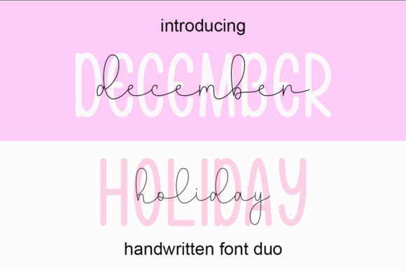 December Holiday Font: Elevating Brand Identity with Stylish Typography
