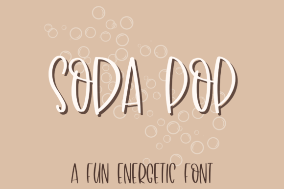 Discover Soda Pop: A Playful Script Font for Dynamic Editorial Design
