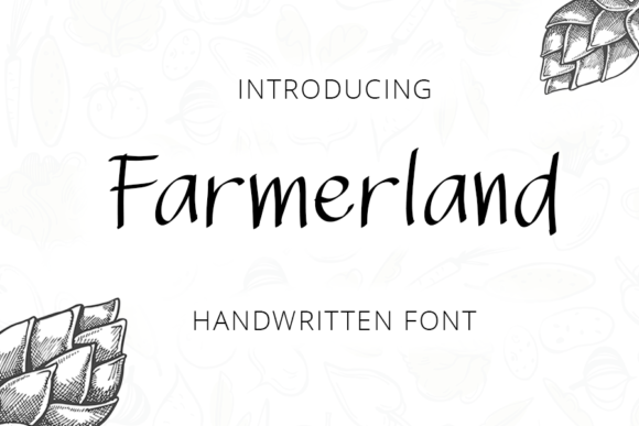 Farmerland: A Handwritten Font That Brings Warmth to Editorial Design