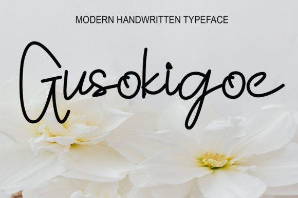 Gusokigoe: A Handwritten Script Font That Elevates Campaign Visuals