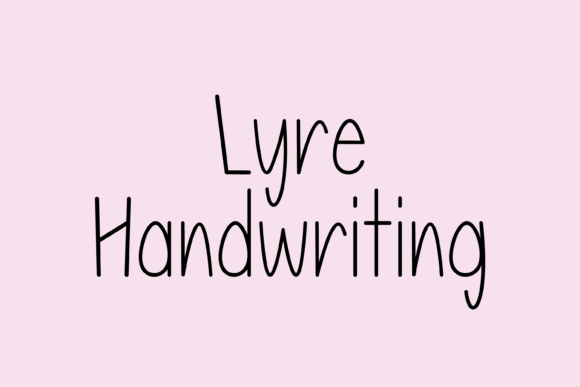 Lyre: The Handwritten Font That Makes Campaigns Feel Human