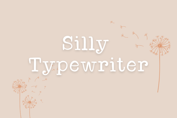 Silly Typewriter: A Modern Handwritten Font for Campaign Creativity