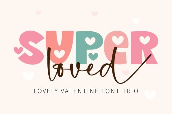 Super Loved: A Versatile Script Font for Crafters and Small Product Makers