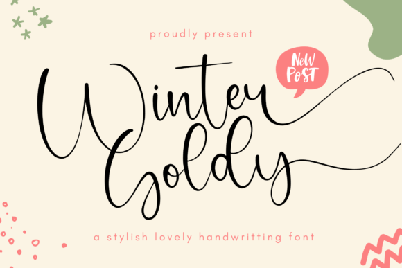 Winter Goldy: A Designer’s Review of This Elegant Script Font